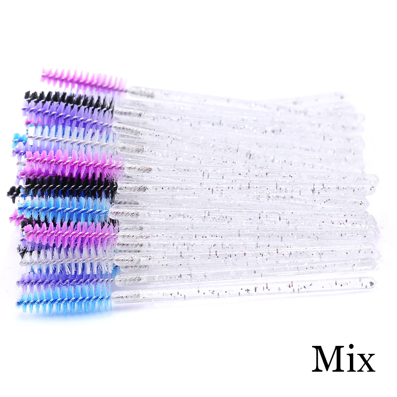 Neue Professionelle Augenbraue Pinsel Mascara Stick Zauberstab Applikator Wimpern Verlängerung Werkzeug Kosmetik Pinsel Set Schönheit Make-Up-Tools