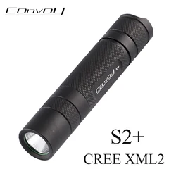 Convoy S2+ Cree XML2 EDC Torch linterna LED Flashlight Mini Lanterna Bike Light Self Defense Camping Work Lamp Lantern Fishing