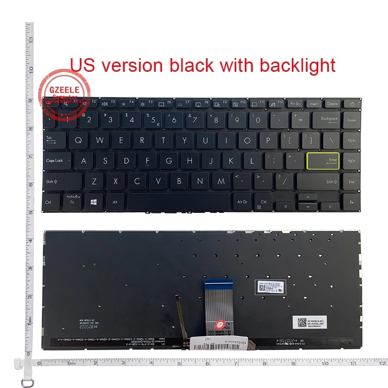 US/SP/RU keyboard for ASUS UX434 UX434F/FA/FN For VivoBook S14 S15 M4100U M4100I redol14la adol14ua adol14eqc adol14Flc S413