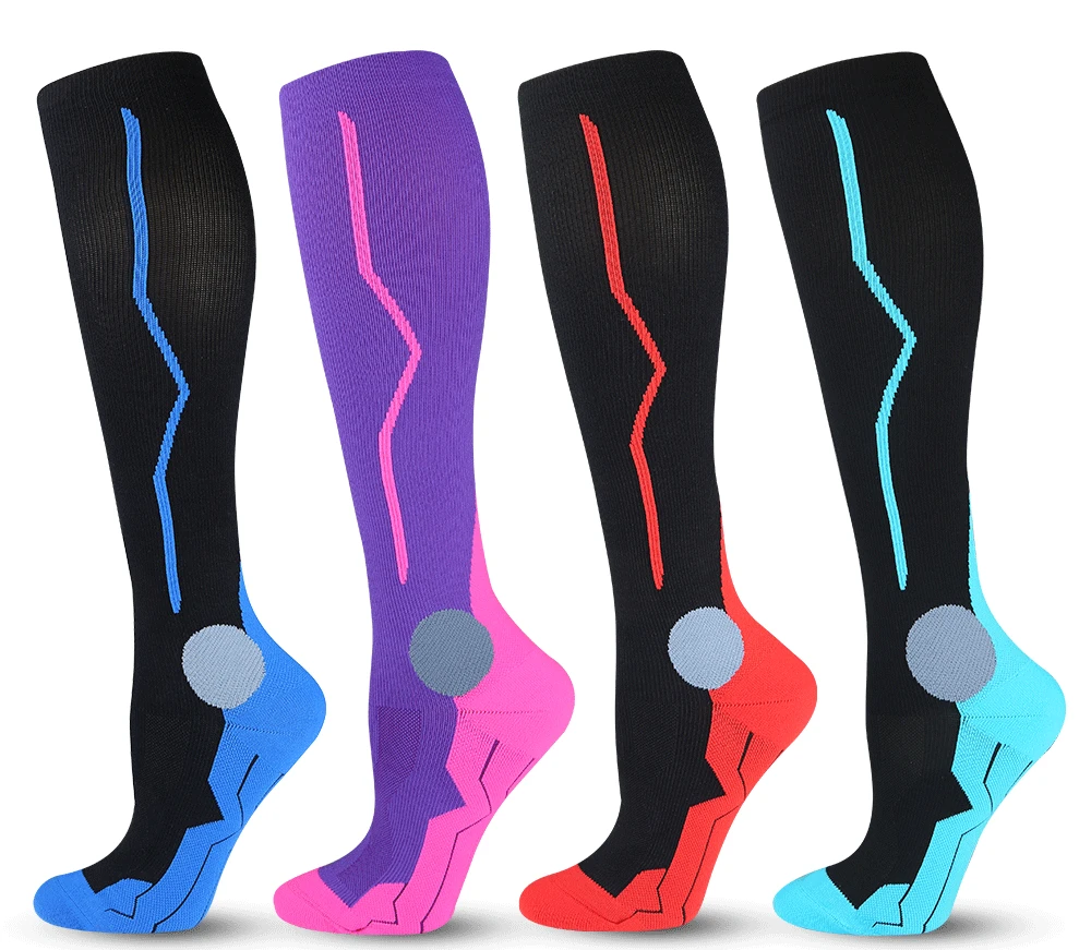 

10 Pairs Long Tube Sports Compression Socks Tv Terry Socks Hiking Cycling Running Jogging Sport Compression Men Socks