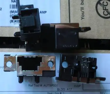 Uds RJ45 puerto de red conector JFM38111-3L06-4F SI-50235-F