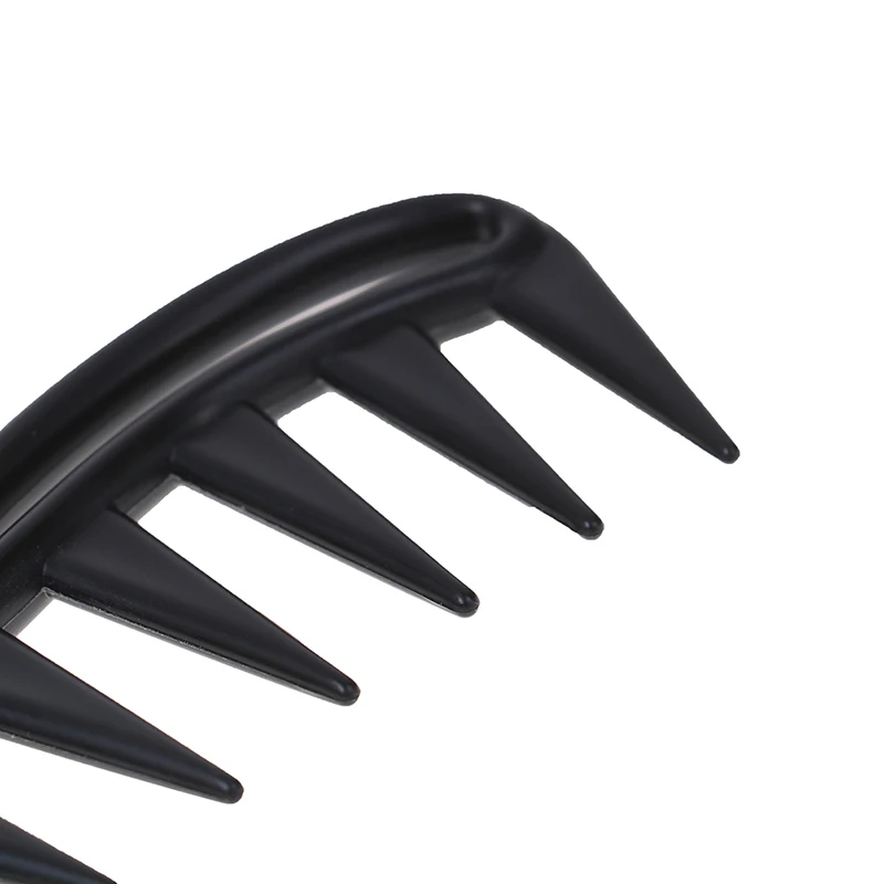 1PCS Handle Grip Large Tooth Curly Hair Comb Men Hairdressing Wide Teeth Comb Gift Hair Styling Comb