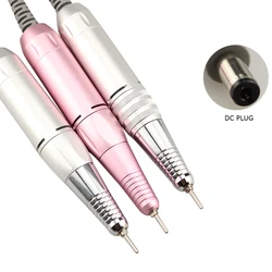 Professional Electric Manicure Machine Stainless Steel Handle 35000RPM Nail Drill Handle Electric Manicure Drill Accessory Tool