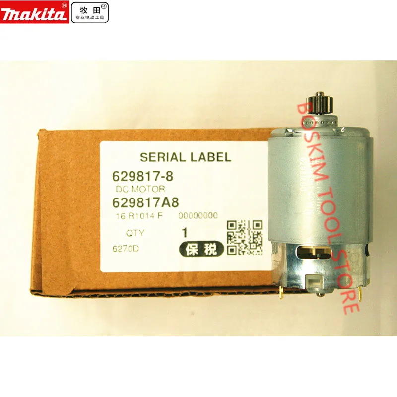 

14 Teeth DC 12V Motor Engine genuine Parts for MAKITA 629817-8 6270D 6270DWE 6271DWE 6271D 6270DWPEW Cordless Drill Screwdriver