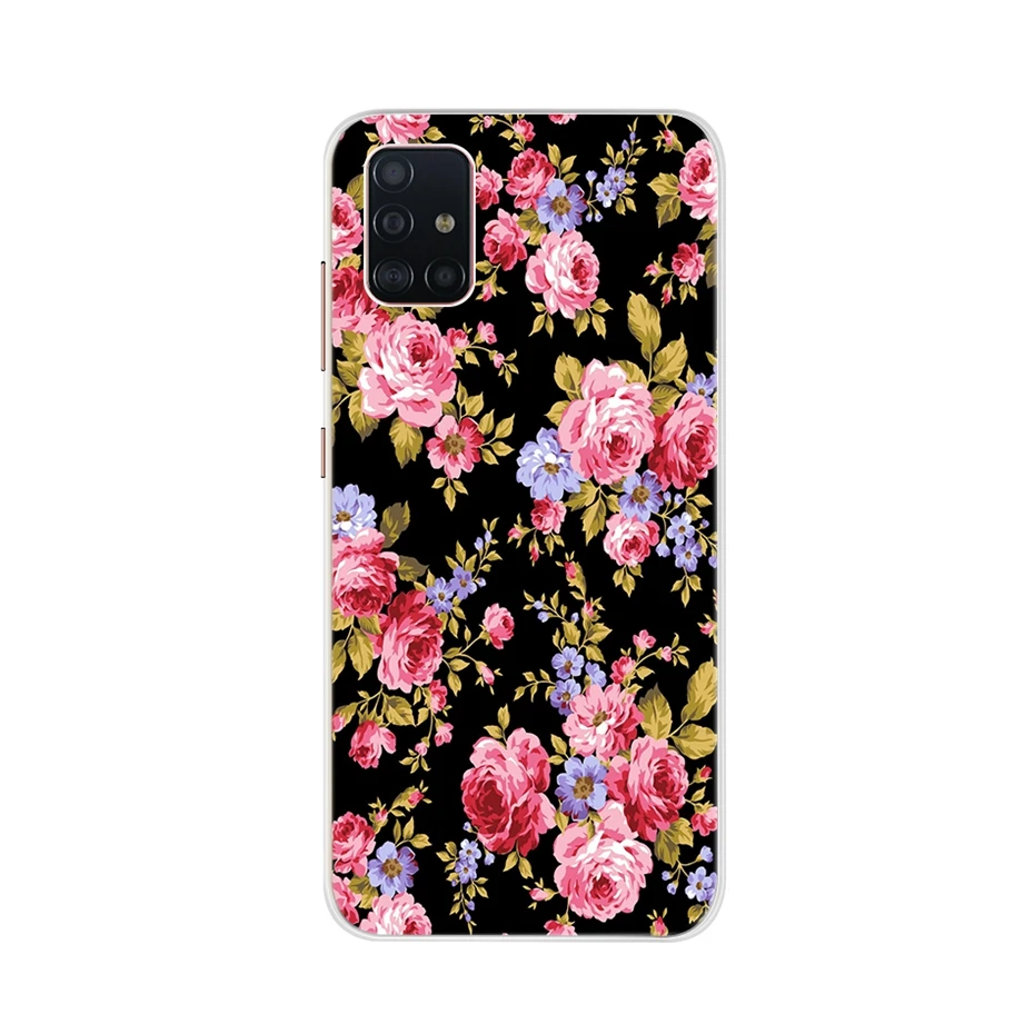 For Samsung Galaxy A51 Case Soft TPU Silicone Back Cover For Samsung A30 A20 A505 A50S A30S A71 A51 A10 A10S A20S Phone Cases