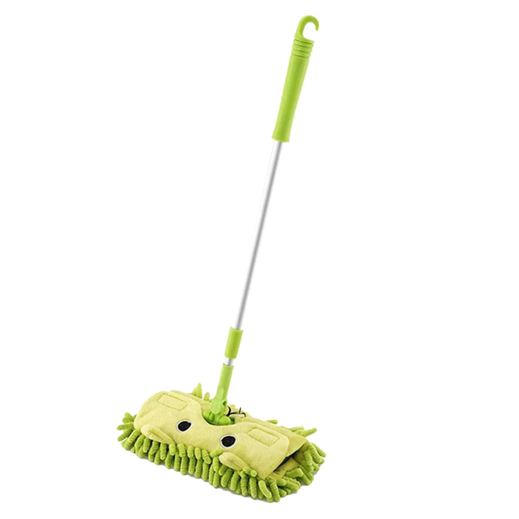 Mini Children Housekeeping Cleaning Tools,Pretend Play Kids Mop with Stretchable Handle Housekeeping Toys