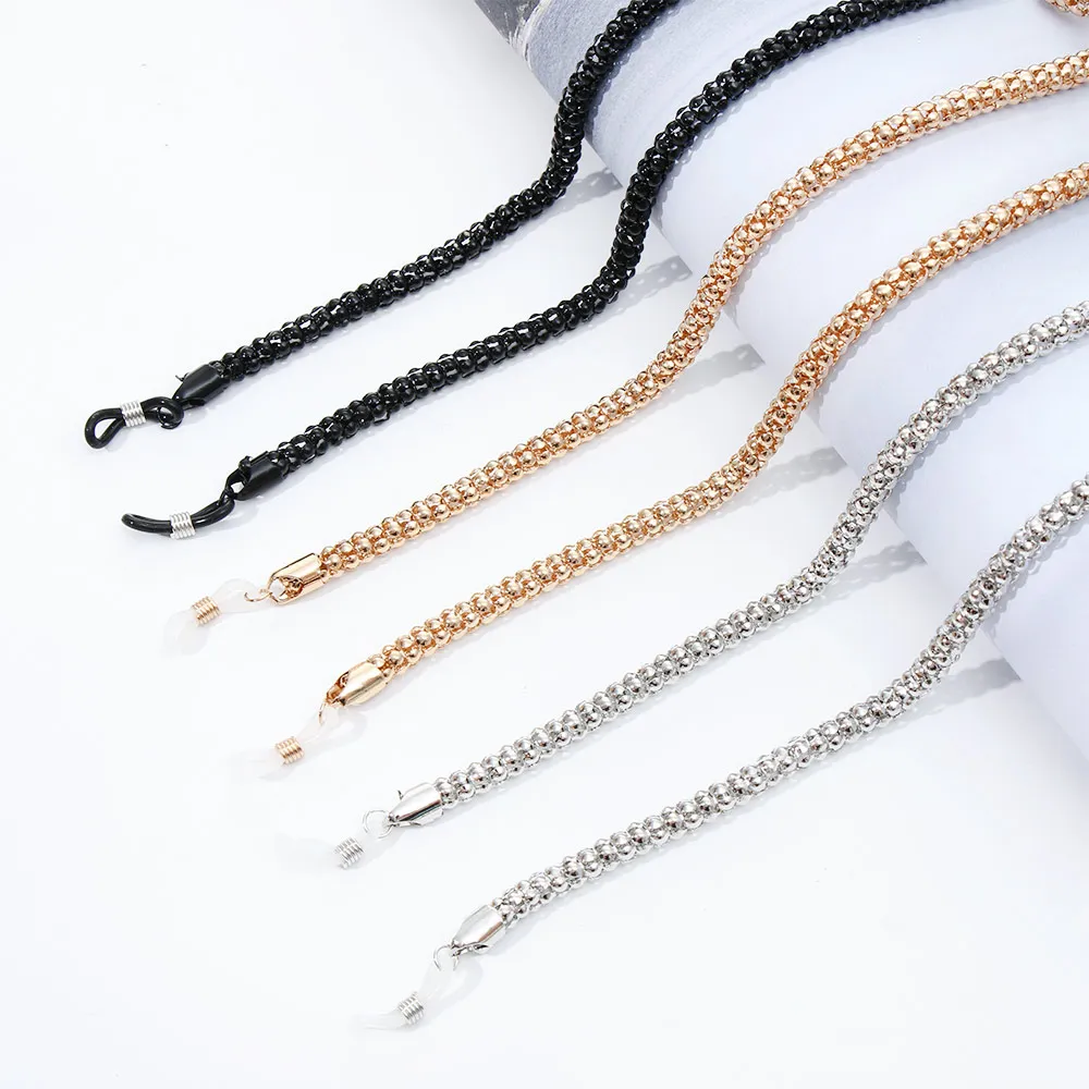 

2021 New Glasses Chain Non-slip Eyeglass Lanyard Metal Glasses Necklace Spectacles Cord Sunglasses Strap Reading Glasses Holder
