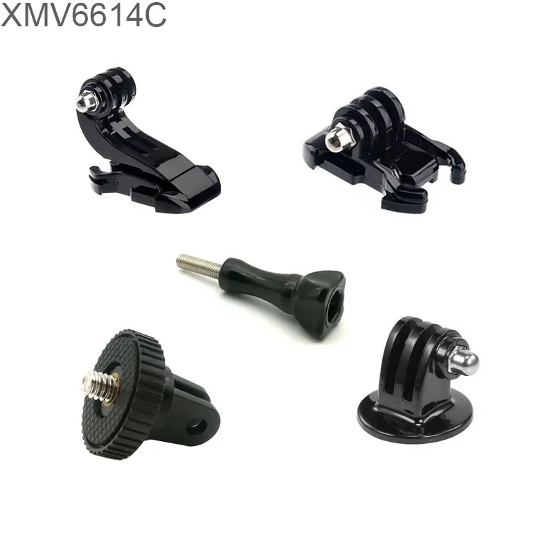 Accessoireset voor actiecamera-accessoire Snelsluiting Statiefbevestiging voor Gopro Hero 13 12 11 10 9 8 7 6 5 4 3 Zwarte set