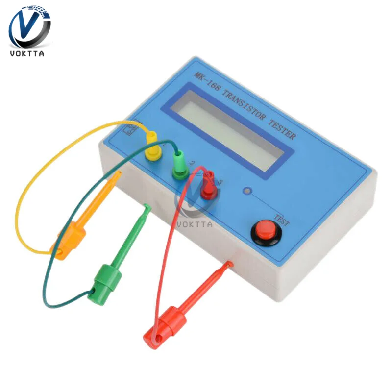 MK-168 Transistor Tester Measuring Resistance Capacitor Inductance Rlc Meter Voltage RLC NPN PNP MOS Meter Capacitance Tester