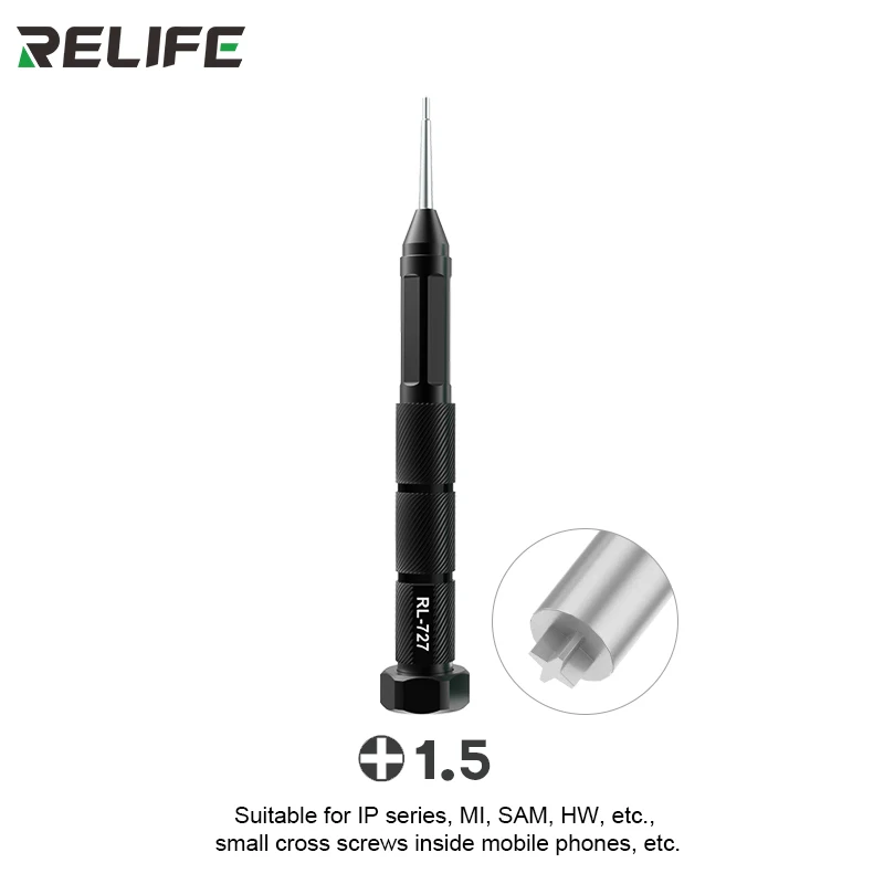RELIFE RL-727 ثلاثية الأبعاد مفك الدقة المغناطيسي تفكيك المسمار إصلاح الأدوات اليدوية ل الهواتف المحمولة مفك مسامير الكمبيوتر بت