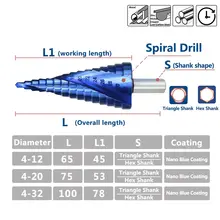 Metal Step Drill 4-32mm HSS Nano Coated #3