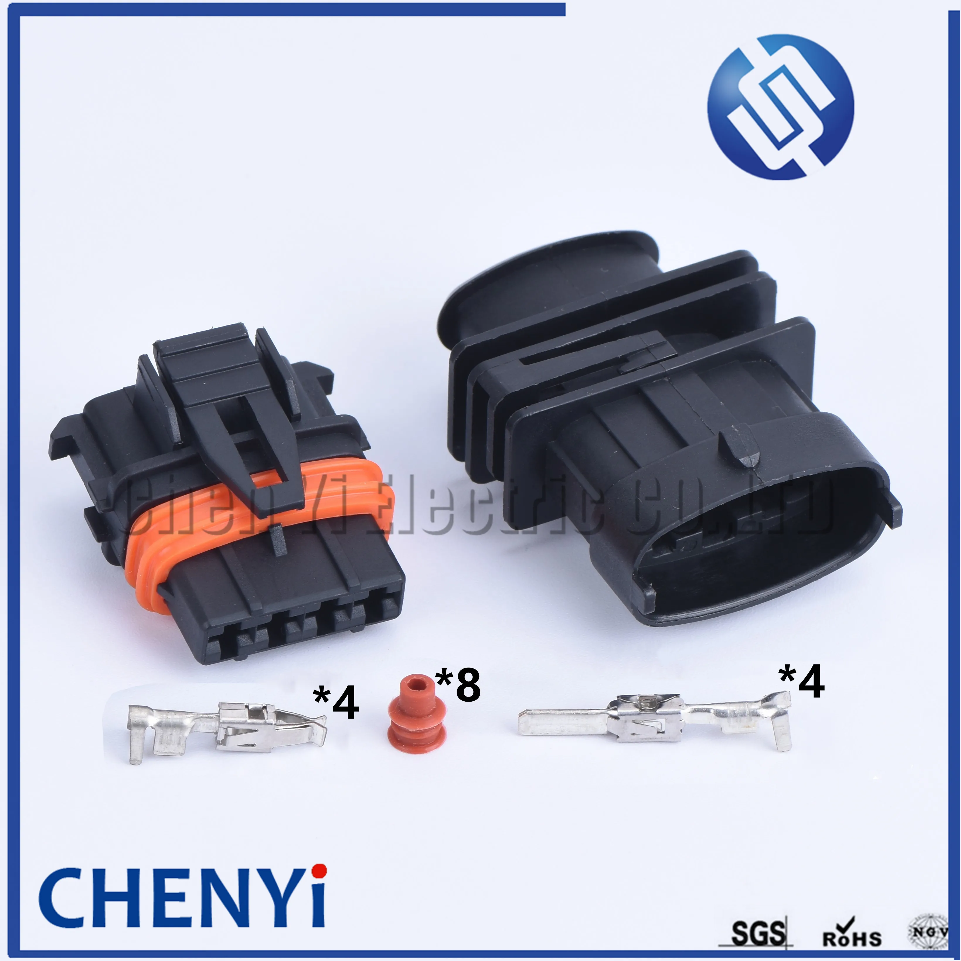 1 Set 368162-1 4 Pin Auto Sealed waterproof Automotive Connector For MAP Sensor Ora ECU 368162-1