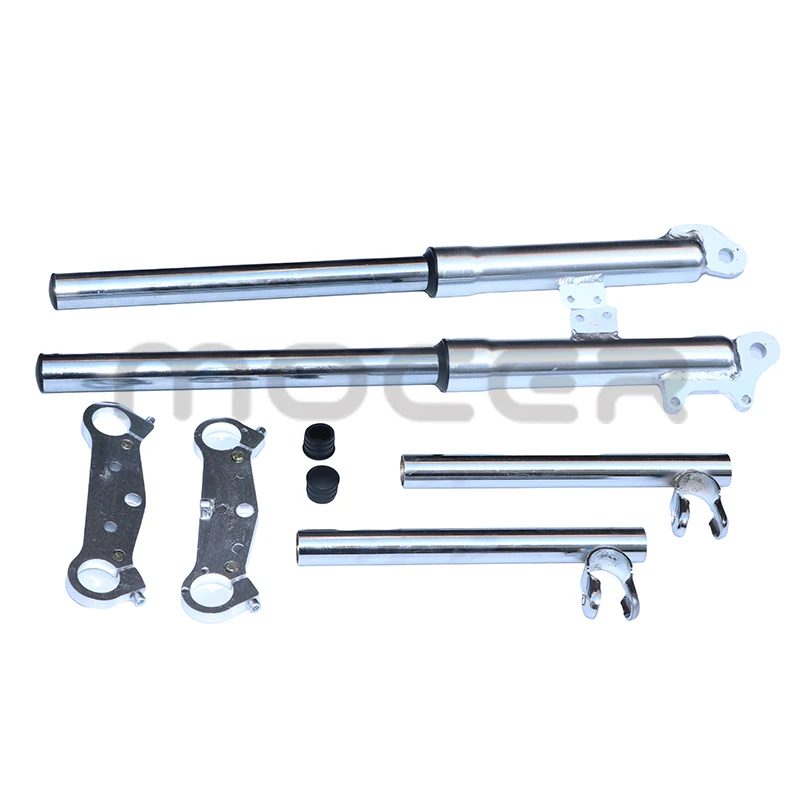 Motorcycle front shock absorber assembly is suitable for off-road vehicles 47cc 49cc 2-stroke QG-50 motorcycle parts