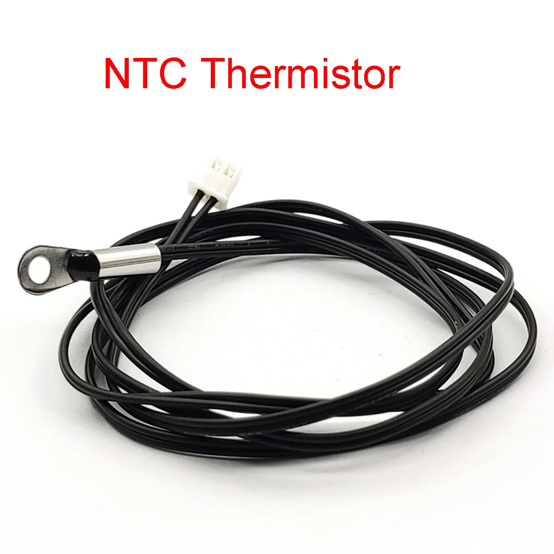 NTC Thermistor Temperature Sensor B3950 High Precision 10K 15K 20K 50K 100k Wire Ear Fixed Head M4 Temperature Sensing 3950 1M