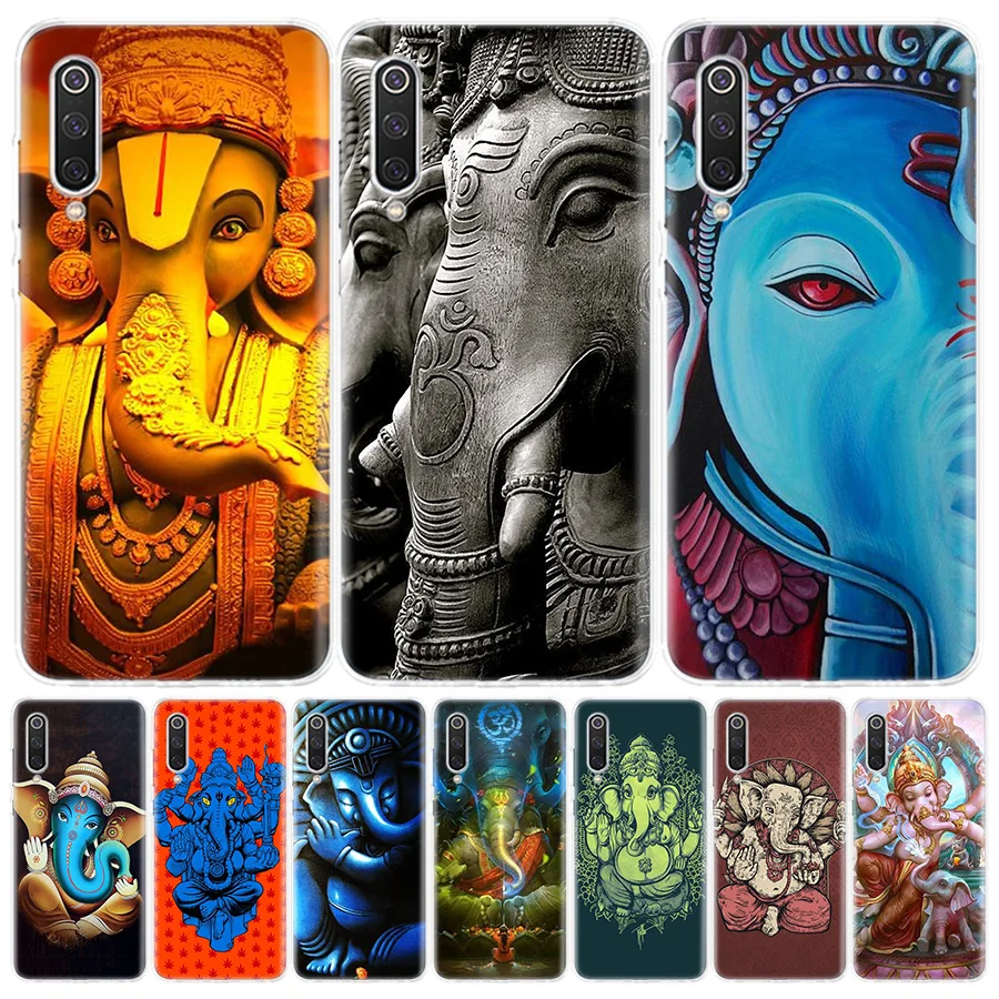 Ganesha Hindu God Ganesh Elephant Soft Phone Case for Xiaomi Redmi Note 13 12S 12 11S 11 11T 11E 10S 10 Pro Plus 9S 9 8T 8 7 Cov