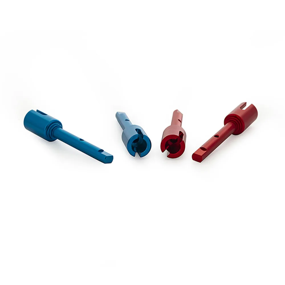 Replacement Aluminum Alloy Middle Shaft Joint For Tamiya TT02 For 1/10 Scale RC CrawlerCar Upgrade Accessory Modify Kit Blue Red