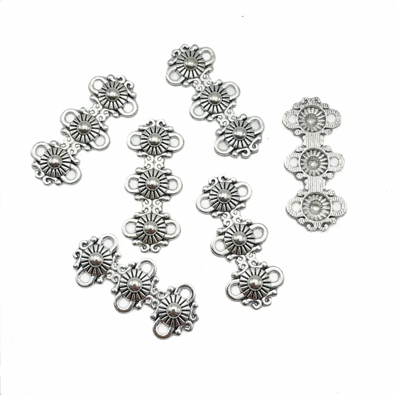 JunKang 10pcs long lantern shape necklace connector accessories jewelry making DIY handmade bracelet necklace pendant material