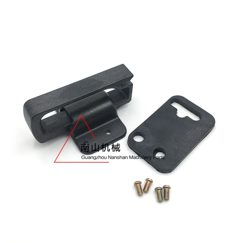 Kobelco SK200/210/250/350-6/-6e cab skylight buckle, glass buckle buckle excavator parts