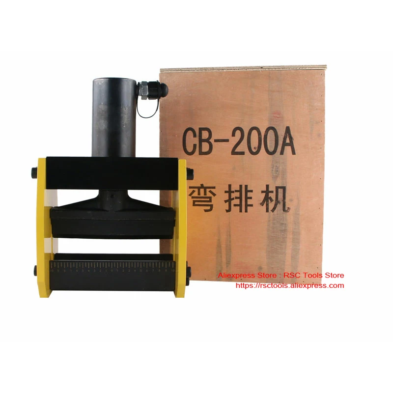CB-200A Hydrauilc Busbar Bender Copper Bending Tool for 12mm max of sheet, applicable for AL/ Cu sheet