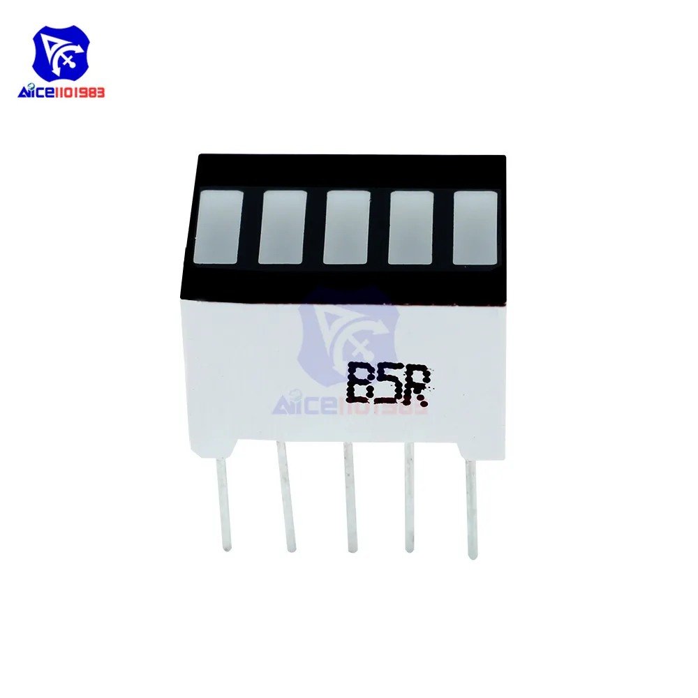 Рисунок 4 - 5-сегментный светодиодный индикатор