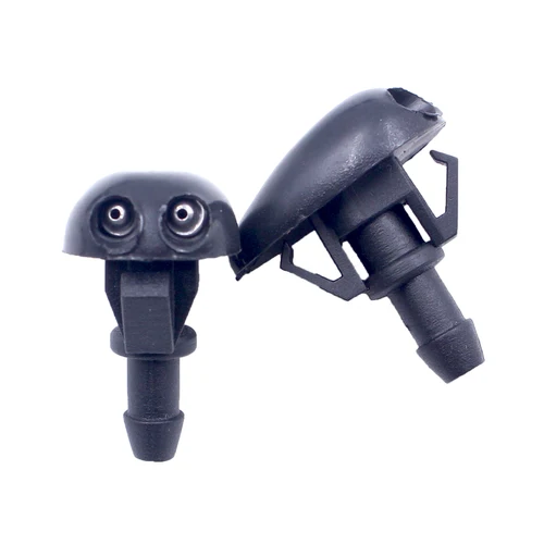 Imagen 2 del producto Boquilla de limpiaparabrisas de ajuste, boquillas de chorro para limpiaparabrisas delantero de coche, cubierta de boquilla de ventilador de agua, salida de lavadora