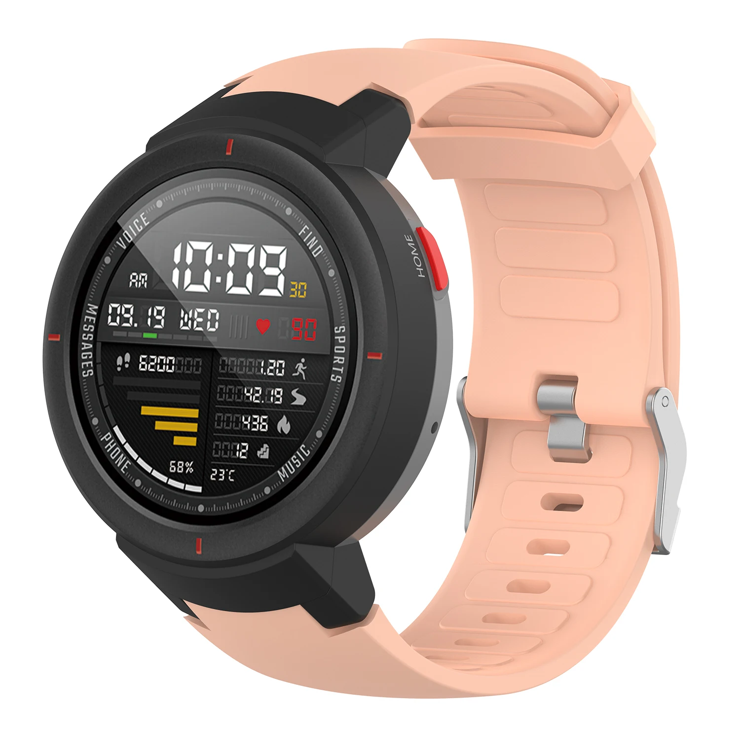 سوار ساعة Huami Amazfit Verge Lite ، سوار سيليكون