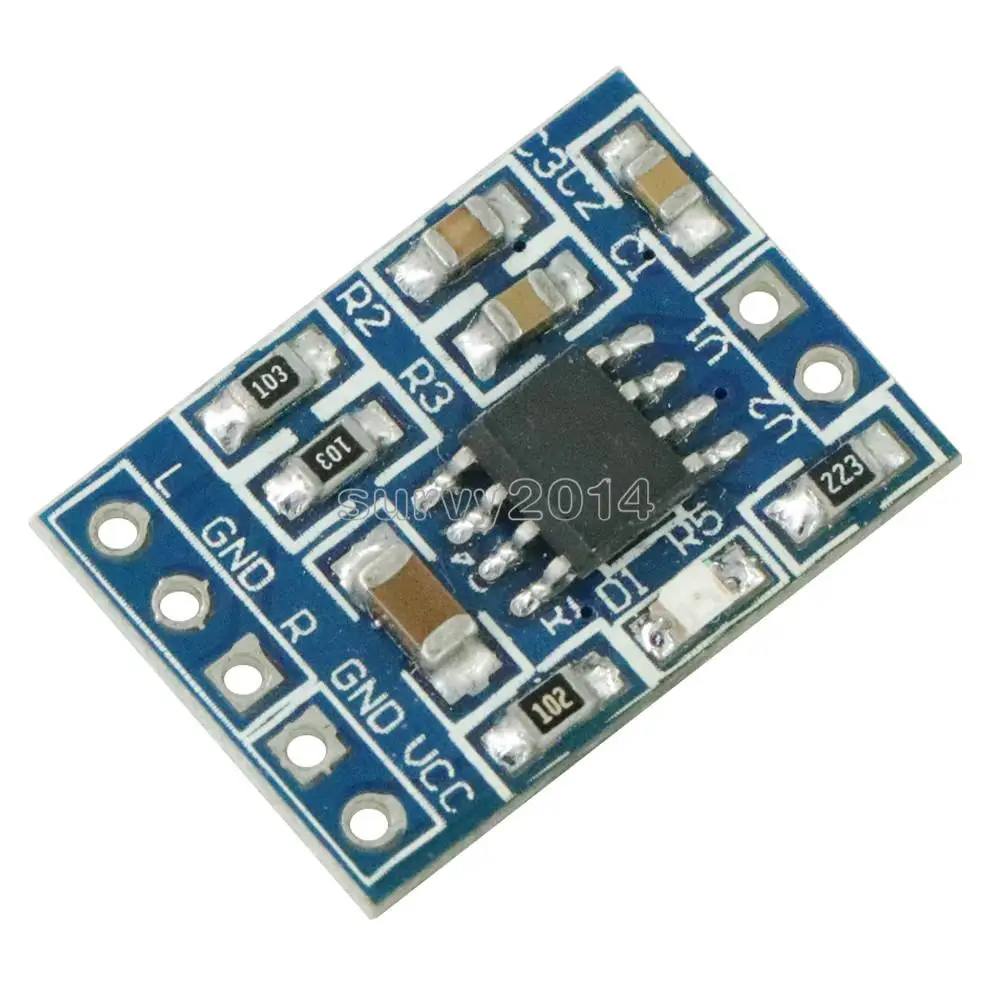 HXJ8002เครื่องขยายเสียง Mini Audio เครื่องขยายเสียงโมดูลเปลี่ยน PAM8403