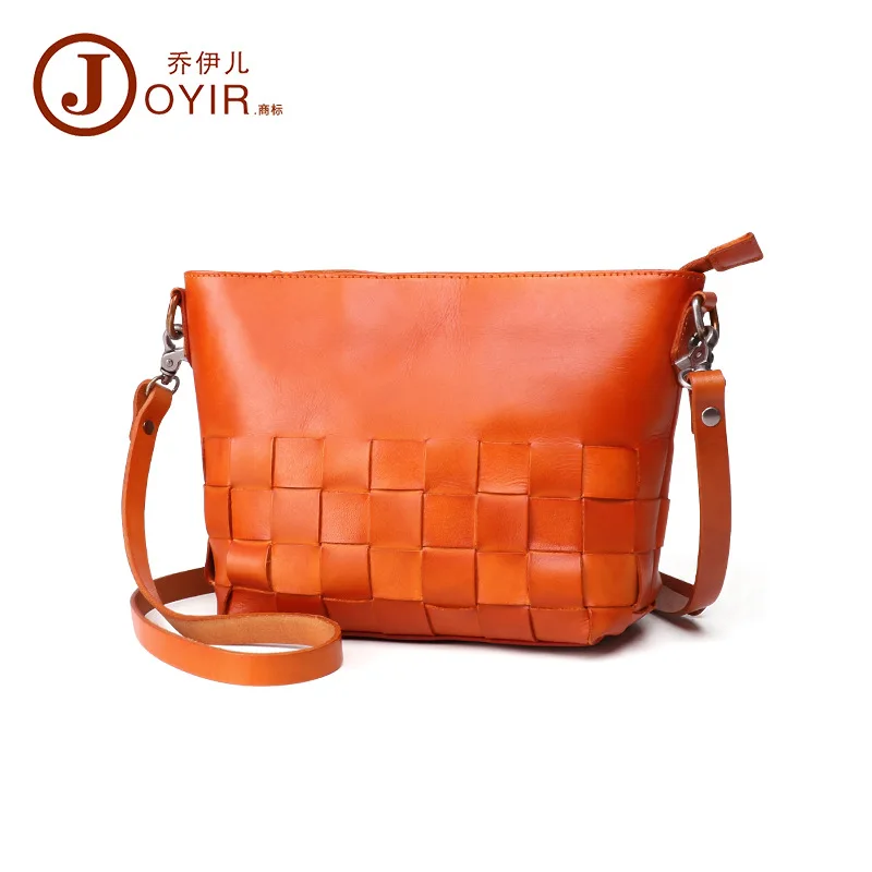 

European And American Style Fashion New Large Capacity Leather Fashion Retro Women Bag Solid Color Leisure Lady Shoulder Bags