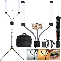 Fosoto FT-450 Multimedia Extreme con funzione Selfie Photography Light Led Video light Lamp Ring con treppiede per il trucco Youtube