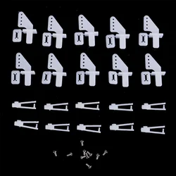 10pcs 1.2mm and 2.1mm Nylon Clevis For RC Model Planes Airplanes Parts