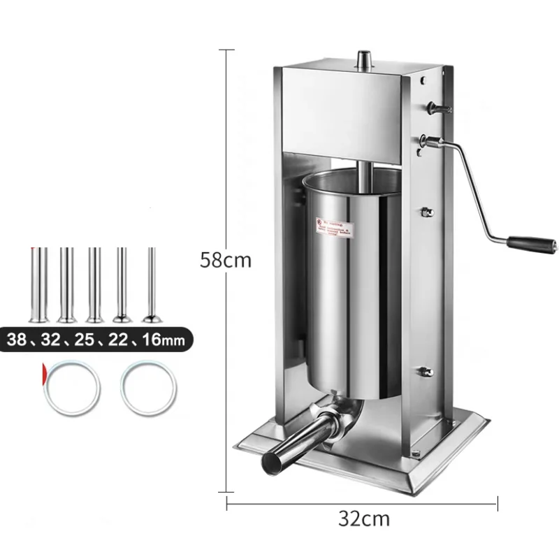 3L manual sausage filler sausage stuffer sausage maker machine ham making machine