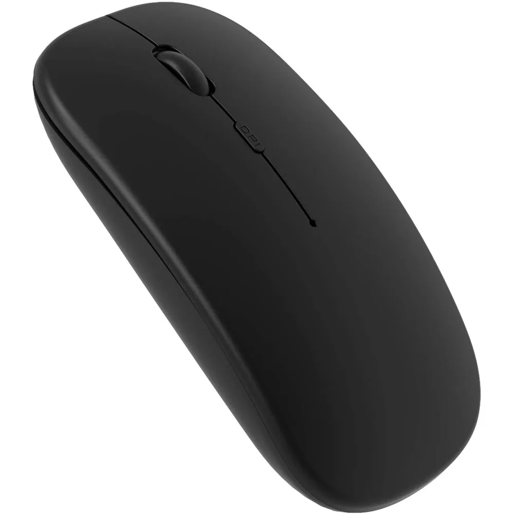 Wireless Bluetooth Mouse Rechargeable Laptop Mouse Dual Mode Silent Slim Computer Mouse for Laptop iPad Tablet MacBook PC