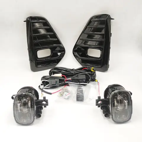 For Nissan Kicks 2021 2022 Fog Lamps Led Kit Front Bumper Headlights Daytime Running Lights DRL Auto Daylights Car Accessories