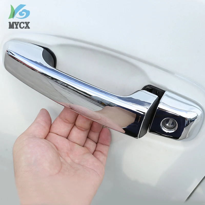 

ABS chrome For toyota prado FJ 150 accessories door handle cover for toyota FJ150 150 2010 -2018 car-styling molding trim