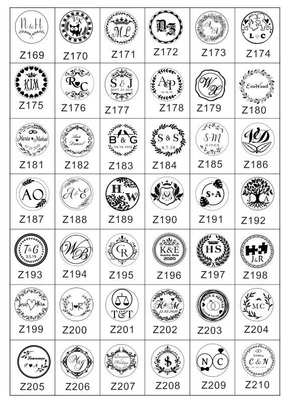 Wax Seal Stamp Private Customize Logo Pattern Retro Antique Stamp Image Custom Multiple Size Options Lacquer Seal Metal Head view 6