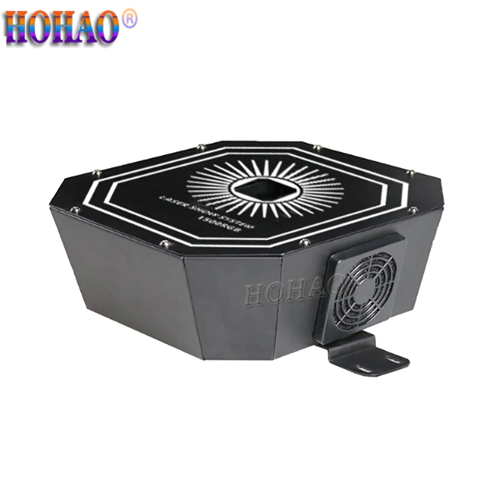 HOHAO New Stage Laser Lights1w/1.5w Multi-Pattern Sound Dmx512 Voice Control Line Laser Projector Ktv Bar Disco Lighting