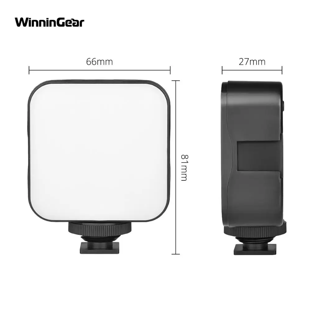 49 Đèn LED Mini Khóa Liên Động Camera Bảng LED Video Camera Đèn Ánh Sáng Hình Chiếu Sáng Cho Tiktok YouTube