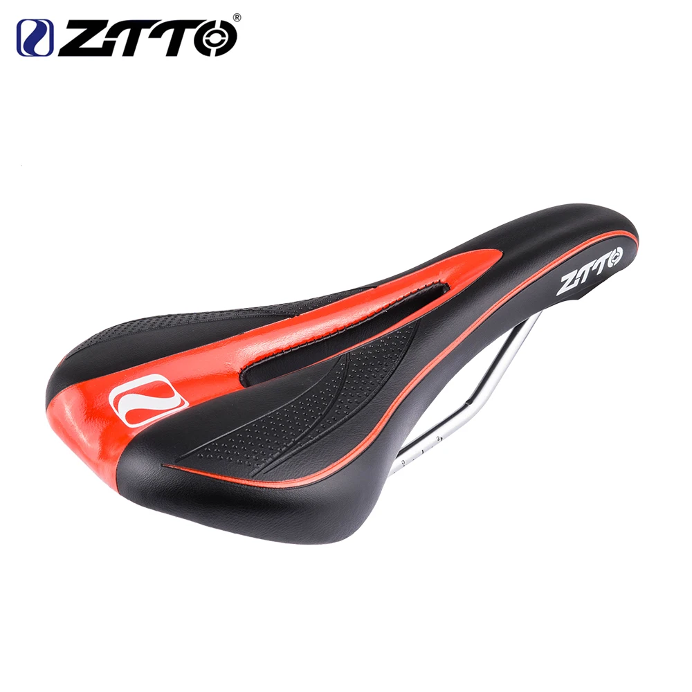 ZTTO Soft MTB Road Bike Seat Pain-Relief Thicken PU Leather Comfortable Bicycle Saddle Bicycle Parts