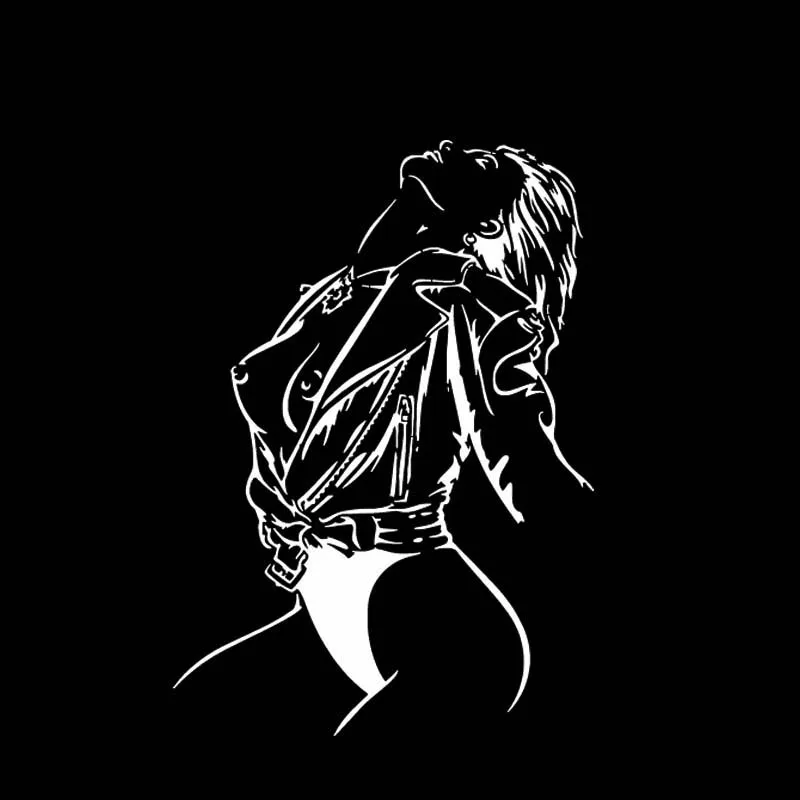 

Naked Sexy Provocative Girl Car Sticker Vinyl Decal Black/Silver Popular Style Silhouttte Design Window Windshield Accessories