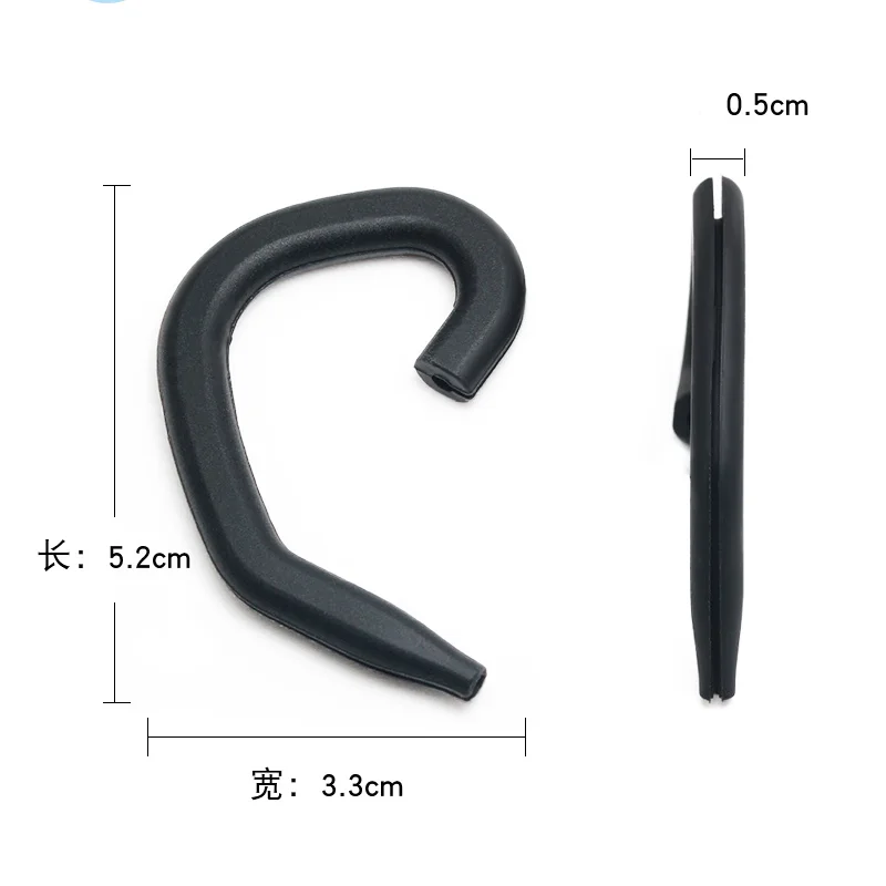 หูฟังซิลิโคนหูฟังคลิปหูฟังหูฟังหูตะขอแขวนสำหรับชุดหูฟัง Universal หูฟัง de ouvido