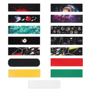 8524cm Skating Board Deck Sticker Non-slip Skateboard Deck Sandpaper Grip Tape For Longboarding Skateboard Griptape Accessory