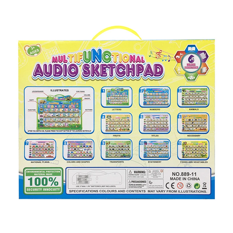 Englisch Computer Frühen Pädagogisches Spielzeug Baby Kinder Sprache Lernen Alphabet Kognitiven Maschine Tablet Für Kinder Geschenke GD