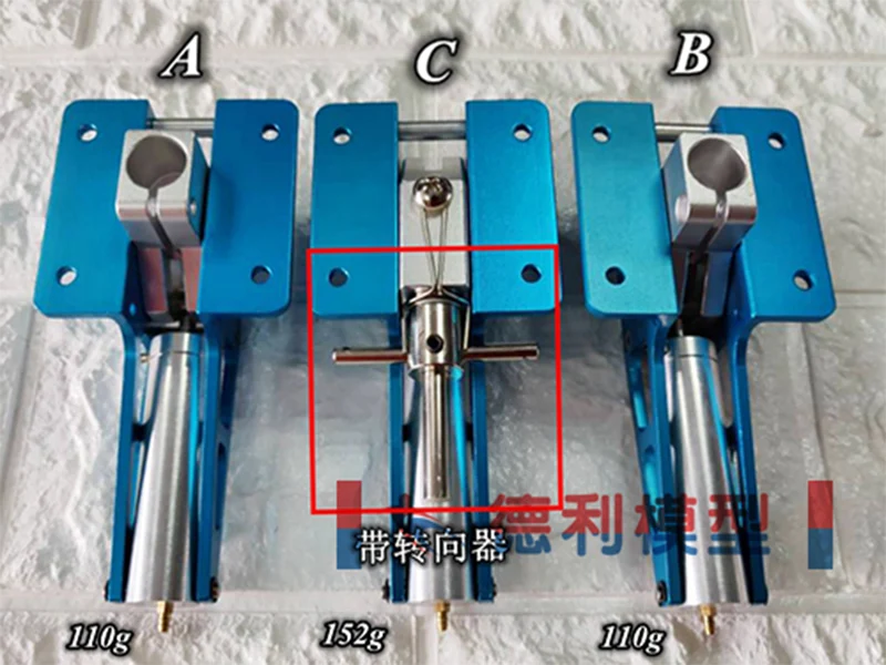 Model accessories/Pneumatic metal retractable landing gear above level 120/Aircraft undercarriage/Blue landing gear