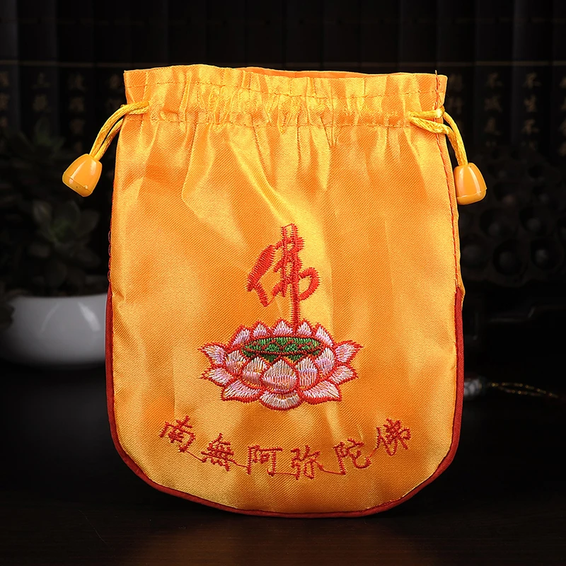 Lotus Amitabha Bead Bag Wenwan Jewelry