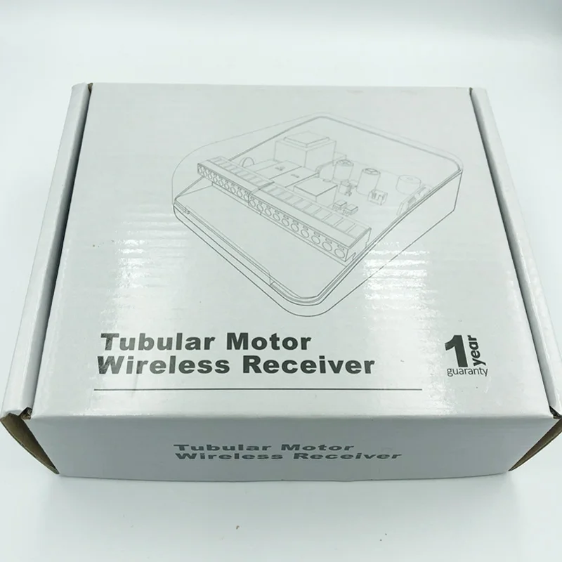 Receptor remoto de puerta automática, Motor Tubular y motor de cadena, transmisor y receptor RF inalámbrico de 433,92 MHz