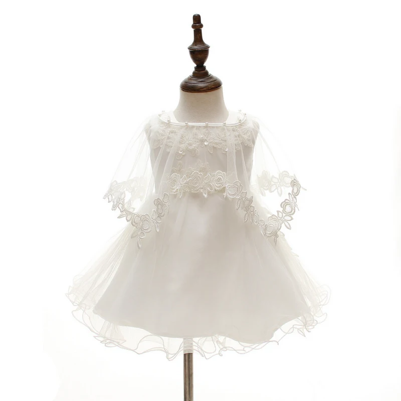 

2020 New Summer Baby Girl Dresses 1 Year Birthday Christening Frocks 1st Wedding Party Gown