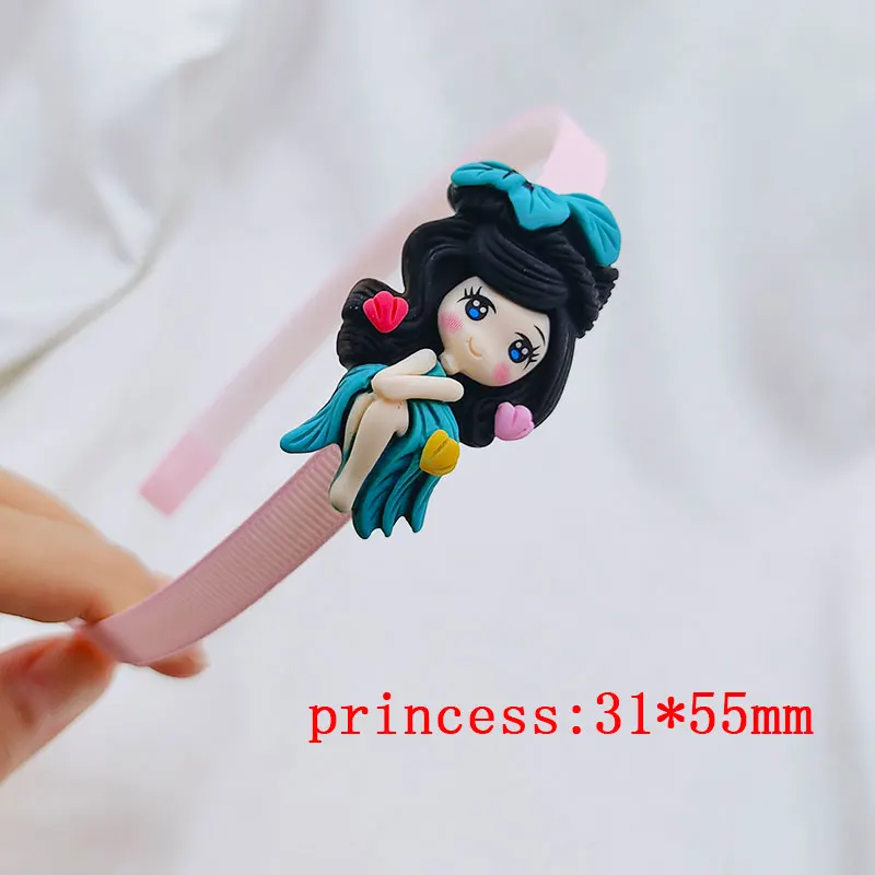 Girls Trendy Princesss  Hairbands New Children Step Teeth Headbands Kids Cartoon Princess  Hair/Head Hoop Hair Accessories