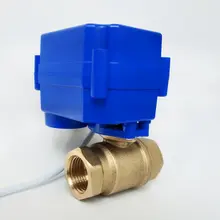 Brass 1/2 Inch Electric Water Valve 12V #4