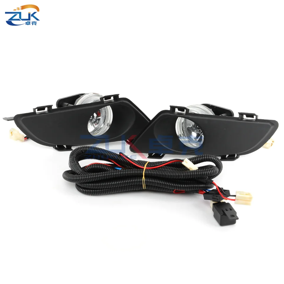 ZUK Fog Lamp Reflector Light Front Bumper Foglight Foglamp Set For MAZDA 6 Atenza GG1 GY1 2002 2003 2004 2005 2006 2007 2008