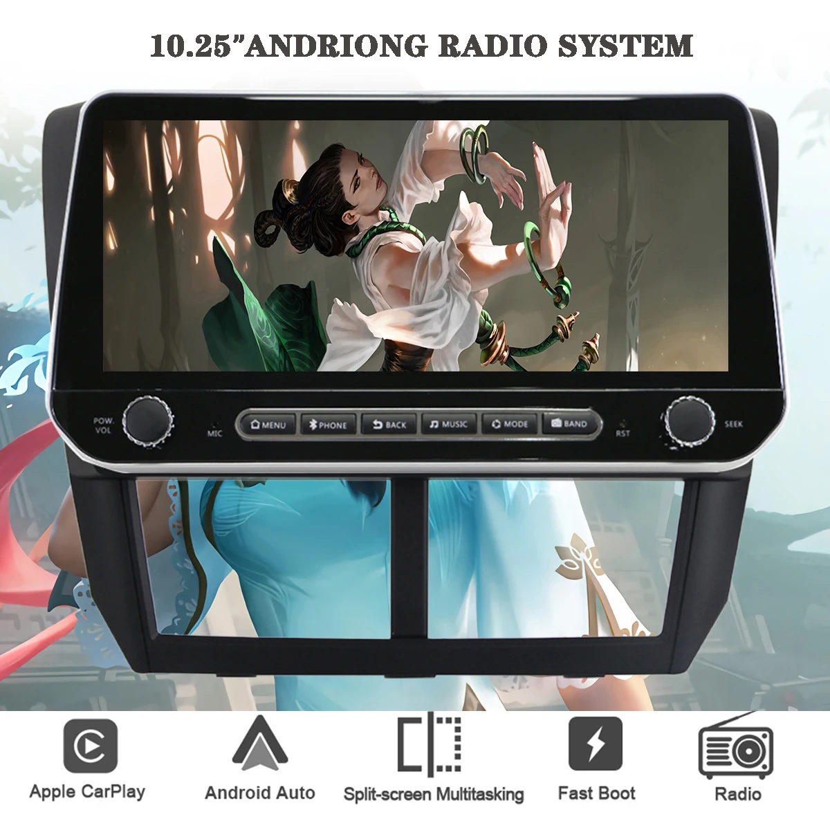 Android 13 Car Radio Audio Stereo Multimedia HU For Subaru Forester Impreza 2007-2013 Head Unit 4G Lte WIFI GPS Navi Cassette